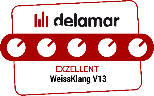 Delamar rating for the WeissKlang V13: excellent
