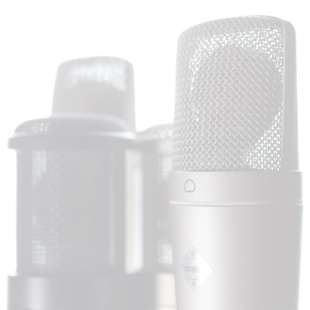 WeissKlang microphone range with KlangShield protection