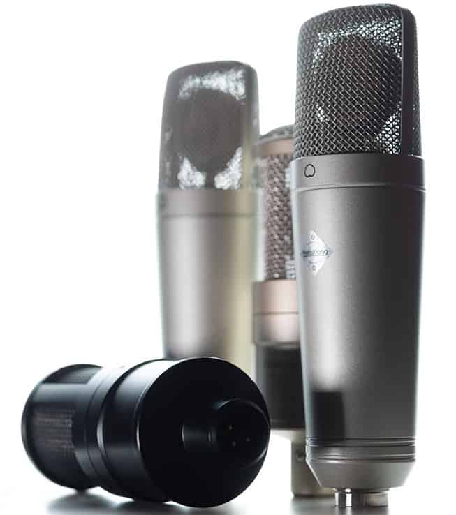 WeissKlang microphone range